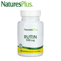 네이처스 플러스 루틴 500 mg 회화나무 추출물 바이오플라보노이드 Rutin 60정