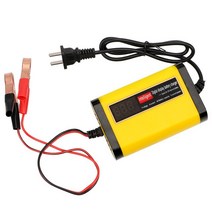 12V-24V 2/8A 전체 자동 배터리 충전기 디지털 LCD 습식 드라이 리드 산 성 전원 펄스 복구 지능형, 07 2A US Plug