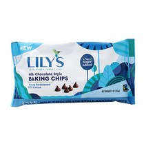 릴리스 밀크 초콜릿 스타일 베이킹 칩 255 g Milk Chocolate Style Baking Chips 9 oz, 1개, 255g