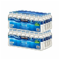 코스트코 커클랜드 시그니춰 먹는샘물, 500ml, 80개