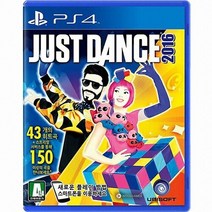 PS4 저스트 댄스 2016 영어 중고, 시디 케이스 깨끗한 중고