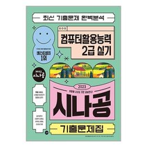 2023 시나공 기출문제집 컴퓨터활용능력 2급 실기