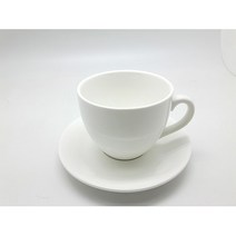 프랜드커피 YJ 롱 카페라떼 커피잔 세트 320ml 커피잔세트, 1세트, 화이트