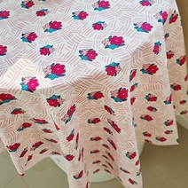 갭꽃무늬원단, 핑크