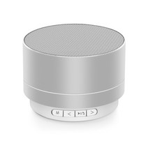샤오미 A10 블루투스 스피커 휴대용 저음 HIFI 음질 소형 스틸 캐논 미니 오디오 시스템 서브우퍼, [01] 스피커, 02 SILVER_01 스피커, 02 SILVER_01 스피커