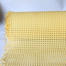 라탄케인 바구니 라탄 원단 40cm PE 플라스틱 등나무 웨빙 롤 지팡이 고리 버들 시트 의자 테이블 가구 수, 01 yellow_25 45cmx 2.5 meters