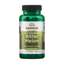 스완슨 비터멜론 여주 추출물 500mg 60캡슐, 1개