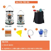 반사식 난로 등유 석유 캠핑 화목 소형 미니 실내 캠핑용, 호람리프트(망덮개연통) 풀세트 순풍우편