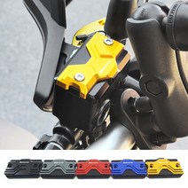 2022 혼다 ADV350 튜닝 바이커스 D타입 마스터 실린더캡, 한쌍, Black - 블랙