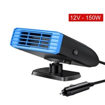 차량용선풍기 서큘레이터 화물차차량용 usb 12/24V 휴대용 자동차 히터 Defroster Demister 난방 360 학위 ABS 겨울 냉각 팬 트럭 액세서리, 01 12V, 01 01