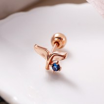 [골드팡] 14k 런던블루웨일 피어싱 (당일발송)
