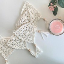 뜨개사계절 DIY 코바늘 가랜드 만들기 패키지, 1세트, 혼합색상