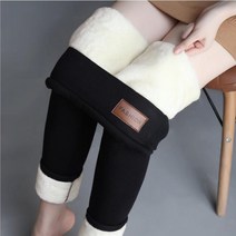 기모 퍼 여성 팬츠 바지 양털 패딩 겨울 밴딩 스판 융