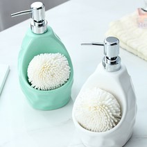 코스토프 싱크대세제통 주방세제디스펜서 씽크대세제통 세라믹, 1세트, TYPE I