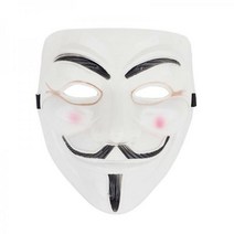 브이포벤데타가면 성인용 [화이트] 가이포크스가면, 단품