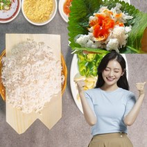 부산 기장 아나고회 세트 세꼬시 칠임 손질 아나 고회 붕장어 회 아나고 바다장어 자연산 붕장어회 국산 맛집 택배 포장, 아나고회 1인분세트(200g+야채+소스)