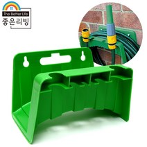 좋은리빙 물호스 보관 거치대 정리대 호스 걸이 H46, 1개