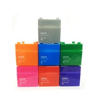데미 우에보 디자인 큐브 왁스 포마드 단발 펌 컷, 드라이왁스(회색), 1개