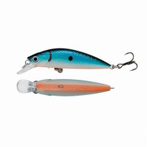 윈드 52S 싱킹 쏘가리 미노우 배스 루어 송어, 블루