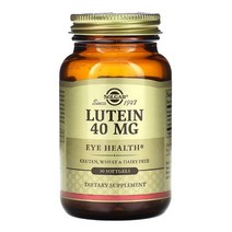 [핫딜][오늘출발][30소프트젤] 솔가 루테인 40 mg 지아잔틴 제아잔틴 뉴테인 LUTEIN 영양제 비타민, 30소프트젤 x 1개