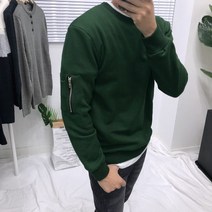 애드매이브 기모 항공 지퍼 맨투맨 5color