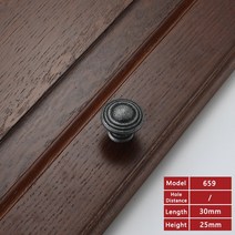 엔틱가구 약장 자개 화장대의자 수납 협탁 화이트 주방 캐비닛 도어 빈티지 가구 찬장 골동품 당김 610, 4.659-single hole