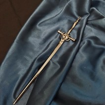 펑크 간단한 칼 머리 핀 중국 보석 유행 헤어 액세서리 루비 펜던트 티아라 헤어 클립 소녀 헤어 스타일 헤어 접시