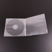 CD/DVD 연질 보관함 1P 기록 영상 데이터 게임 투명 얇은 앨범 케이스 싱글 정리 미디어 표지, 단품