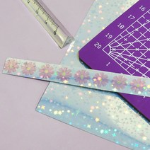 스티커용지 프린터용지 안개꽃 인쇄스티커 패턴 인쇄 인쇄지 용지 홀로그램스티커 접착, 상세페이지 참조