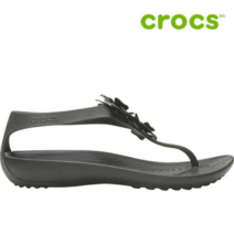 크록스 크록스 샌들 /44- 205600-060 / Womens Crocs Serena Emb