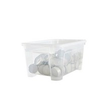 이케아 삼라 5L SAMLA 수납박스 수납함 투명 리빙 1W3D06DC, 1개, 1개