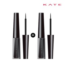 [케이트] 젤 C 리퀴드 아이라이너 글로우 블랙 (워터프루프) X 2, 단품, 단품