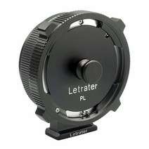Letrater PL 렌즈 마운트 어댑터 PL - 소니 E/NEX 마운트 카메라 A7S3/FS7/5/FX9 /A7R4/R3/a 시리즈/Nex 시리즈 PL-E/PL-NEX 블랙