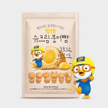 어니스트에프앤비 뽀로로 우리밀 슈붕어빵 500g, 팥붕어빵 500g