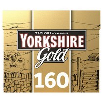 커피대용차 영국드립백 요크셔 Gold 티백 따뜻한차 Yorkshire 160 per pack, 4세트