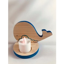 에셀나무 목공체험 우드무드등(고래의꿈)diy kit 반제품