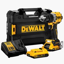 디월트 DCD805D2T 충전함마드라이버드릴 20V 2.0A 2팩 DCD796후속, 2개