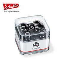 Schaller S-LOCK BC 쉘러 스트랩 락 Black Chrome