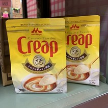 [이라운드몰][2개묶음] 모리나가 크리프 농축 우유 크림파우더 프림 200g, 옵션선택, 단품