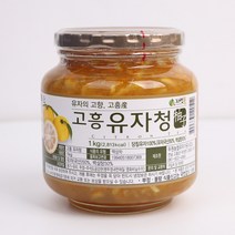 [윤플러스] 고흥 햇유자로 만든 자연뜰 유자청, 1kg, 1개입, 1개