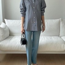 옷자락 [옷자락] 여성 임산부 30대 한여름 팬츠 청바지