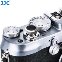 [JJC] 후지필름 X-T5 X100V X-E4 X-T30 카메라 디럭스 나사식 소프트버튼 셔터버튼, 디럭스 - [레드/블랙]