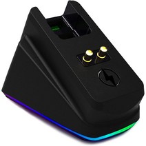 ODIER 레이저 무선 마우스 RGB 충전 독, 상품선택