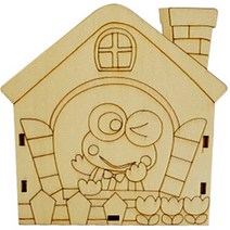 핸디몰 연필꽂이 꾸미기모음(25종)(목공예수업 나무꾸미기)DIY, 개구리집 연필꽂이만들기DIY