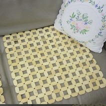 사무실소파 식당의자용 쿨의자방석 여름대자리방석 대나무재질 어르신 아버지선물