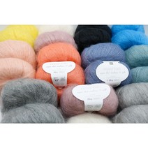 리코 에센셜스 슈퍼 키드 모헤어 실크, 31그레이