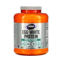 나우푸드 NOW Foods 에그 화이트 프로틴 Egg White Protein 무맛 2 268 g 프로틴 파우더, 1개, 기본