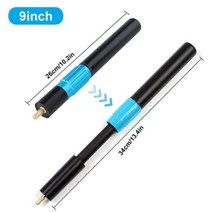 당구큐대 롱고니 모리나리 고리나 큐 당구 용품인치 텔레스코픽 초경량 풀 익스텐더 스누커 ​​익스텐션 조정 가능한 알루미늄 합금 풀 192, 9인치