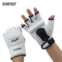 오픈핑거 글러브 UFC MMA 이종격투기 복싱 47, 하얀, XS