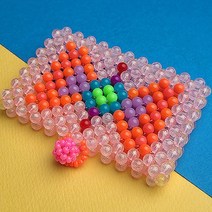 여성 카드지갑 비즈 카드홀더